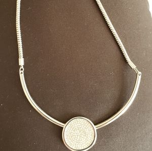 Chicos Beautiful silver rope necklace